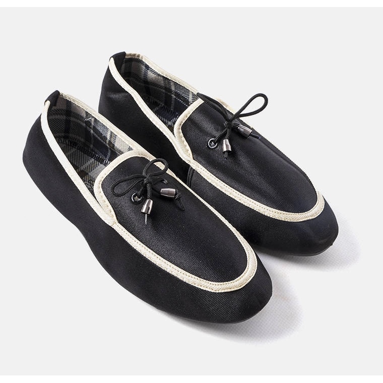 Czarne mokasyny męskie Capon 1