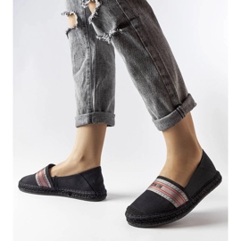 Czarne espadryle Big Star LL274894 1