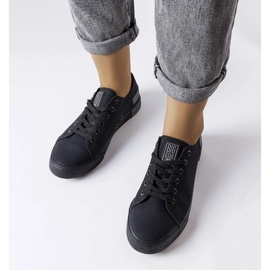 Czarne trampki Big Star LL274038 1