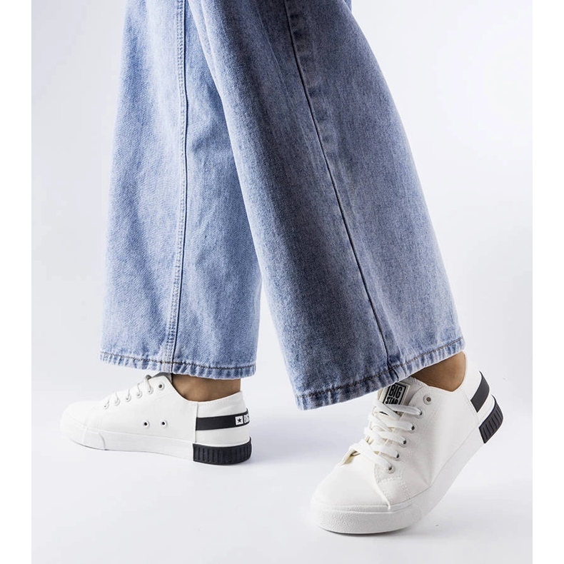 Białe trampki Big Star LL274039 1