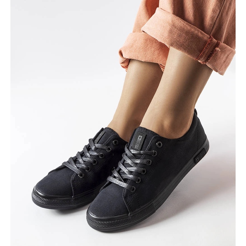 Czarne trampki Big Star LL274057 1