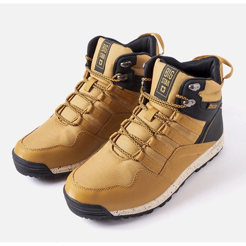 Brązowe ocieplane trapery Big Star KK174373 802 1