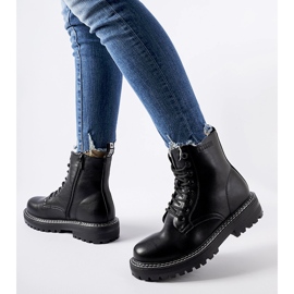 Czarne klasyczne glany Big Star KK274538 1