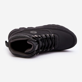 Męskie Buty Trekkingowe Czarne Big Star MM174016 6