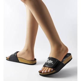 Czarne klapki Lee Cooper LCW-22-35-1189L 2