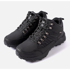 Czarne ocieplane trapery Big Star MM174156 906 1