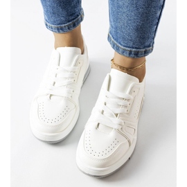 Białe sportowe sneakersy Willson 1