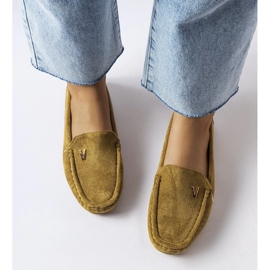 Zielone mokasyny z eko-zamszu Beltsville 1