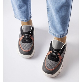 Inna Szare sneakersy z kolorowymi wstawkami Esquibel 2