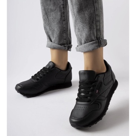 Czarne sneakersy klasyczne Poulsen 1