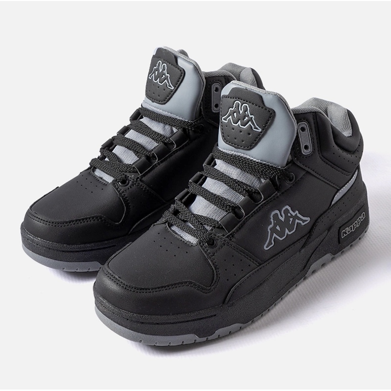 Czarno-szare buty unisex Kappa 243316 Jonscha czarne 1