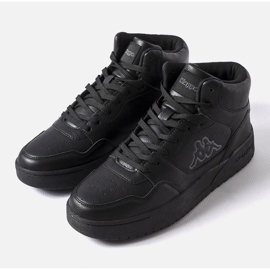 Czarne wysokie sneakersy Kappa 243304 Broome 1