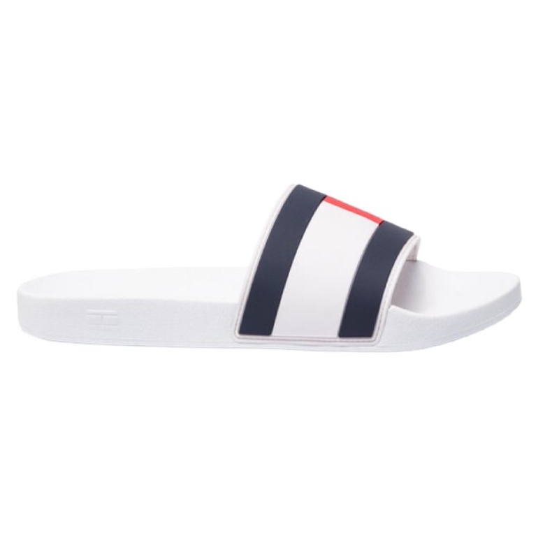 Klapki Tommy Hilfiger Essential Flag M FM0FM02327 białe 1