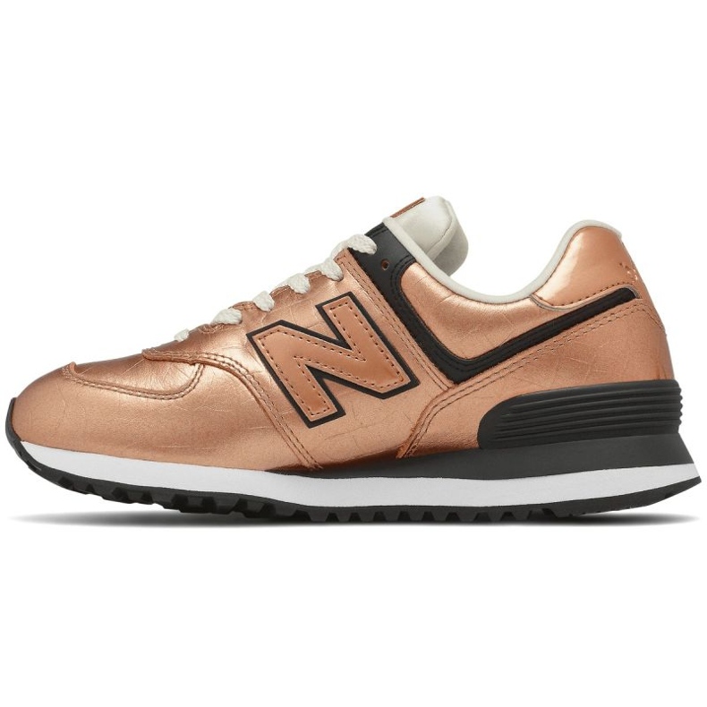 Buty New Balance W WL574PX2 złoty 1