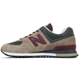 Buty New Balance M U574PN2 brązowe 1