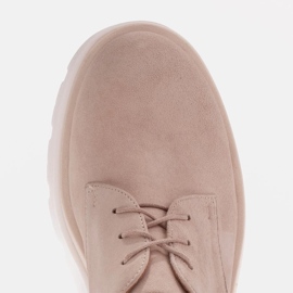Marco Shoes Półbuty Angelina z podeszwą w kolorze biało-beżowym 4