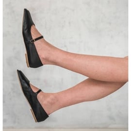Marco Shoes Baleriny w stylu Mary Jane czarne 1