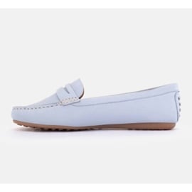 Marco Shoes Mokasyny z elastyczną podeszwą niebieskie 2