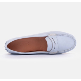 Marco Shoes Mokasyny z elastyczną podeszwą niebieskie 4