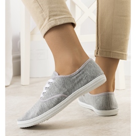 Białe tenisówki damskie Snicki 1