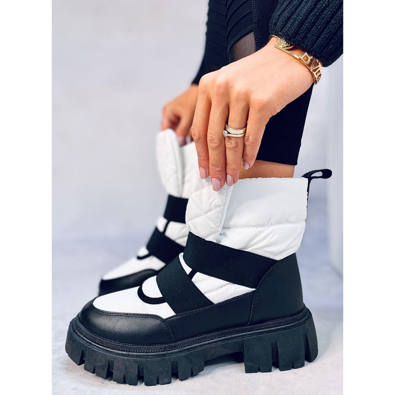 Śniegowce damskie Uffie White białe 1