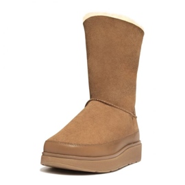 Buty FitFlop GEN-FF Short Double-Faced Shearling Boots W GO9-A69 brązowe 1