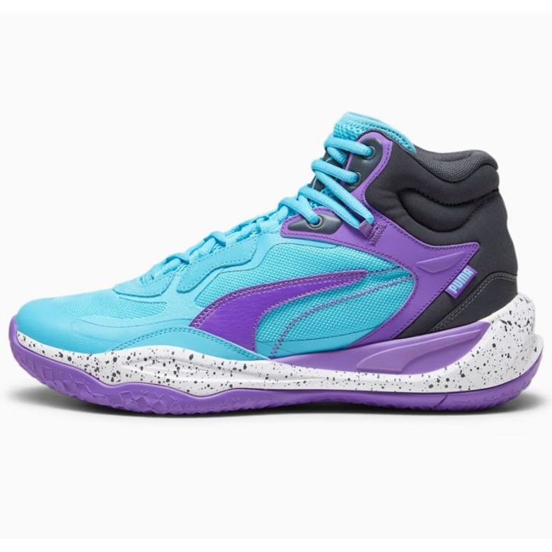 Buty Puma Playmaker Pro Mid M 377902-09 niebieskie 1