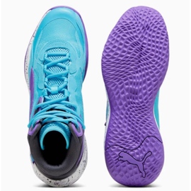 Buty Puma Playmaker Pro Mid M 377902-09 niebieskie 2