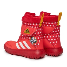 Buty adidas Winterplay Disney Minnie Jr IG7188 czerwone 1