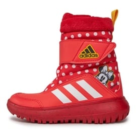 Buty adidas Winterplay Disney Minnie Jr IG7188 czerwone 4