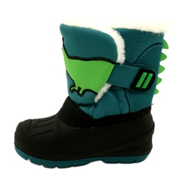 Befado obuwie dziecięce śniegowiec 160X016 zielone 2