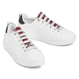 Buty Tommy Hilfiger Branded Outsole Croc Sneaker W FW0FW05214-YBR białe 2