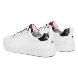 Buty Tommy Hilfiger Branded Outsole Croc Sneaker W FW0FW05214-YBR białe 3