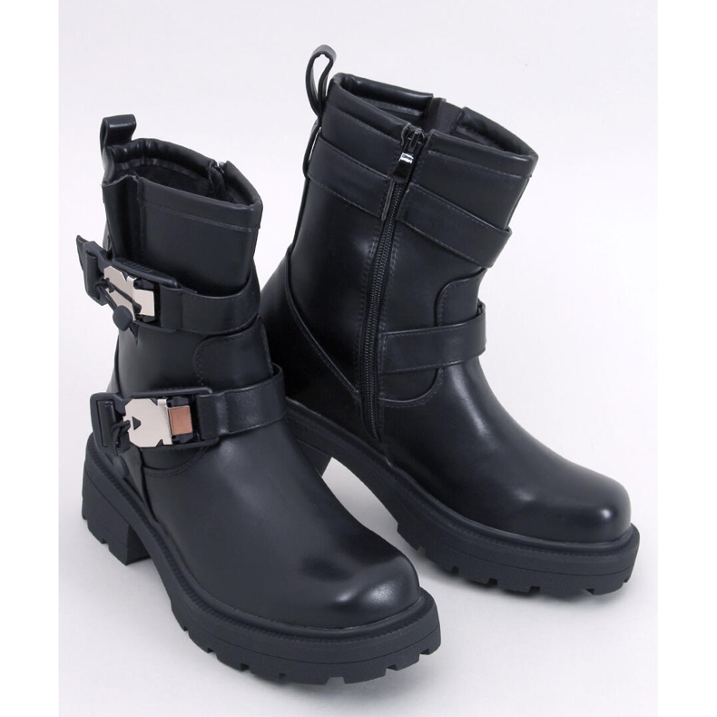 Botki militarne Beaus Black czarne 1