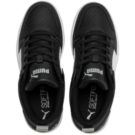 Buty dla dzieci Puma Rebound Layup Lo Sl czarne 370490 02 1