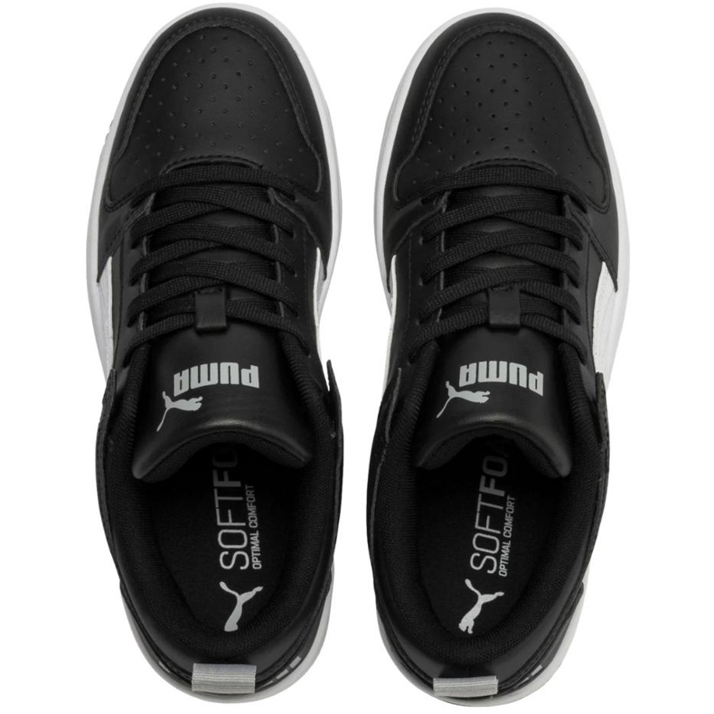 Buty dla dzieci Puma Rebound Layup Lo Sl czarne 370490 02 1