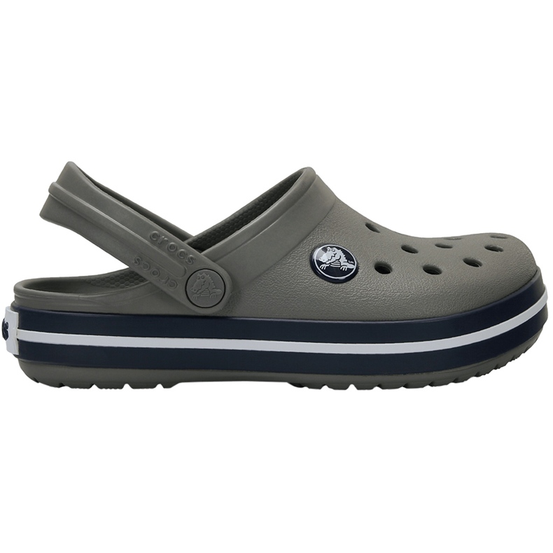 Chodaki dla dzieci Crocs Kids Toddler Crocband Clog szare 207005 05H 1