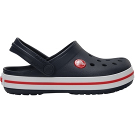 Chodaki dla dzieci Crocs Kids Toddler Crocband Clog czerwono-granatowe 207005 485 1