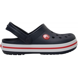 Chodaki dla dzieci Crocs Kids Crocband Clog granatowo-czerwone 207006 485 1