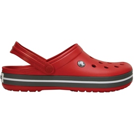 Chodaki Crocs Crocband Clog czerwono-szare 11016 6EN czerwone 1