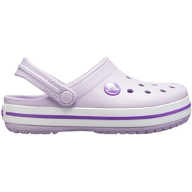 Chodaki dla dzieci Crocs Kids Toddler Crocband Clog lawendowe 207005 5P8 1