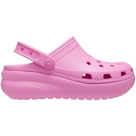 Chodaki dla dzieci Crocs Cutie Clog Kids różowe 207708 6SW 1