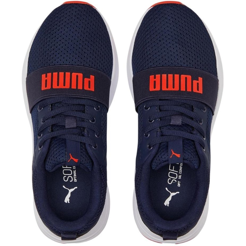 Buty dla dzieci Puma Wired Run Jr granatowe 374214 21 niebieskie 2