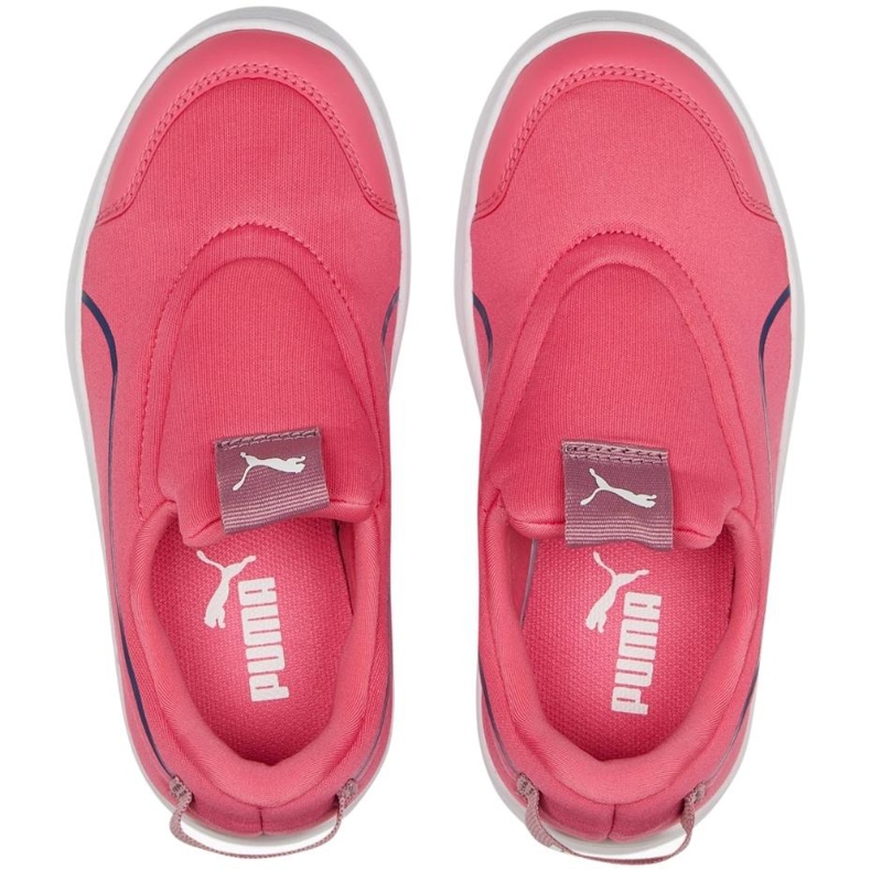 Buty dla dzieci Puma Courtflex v2 Slip On Ps różowe 374858 12 2