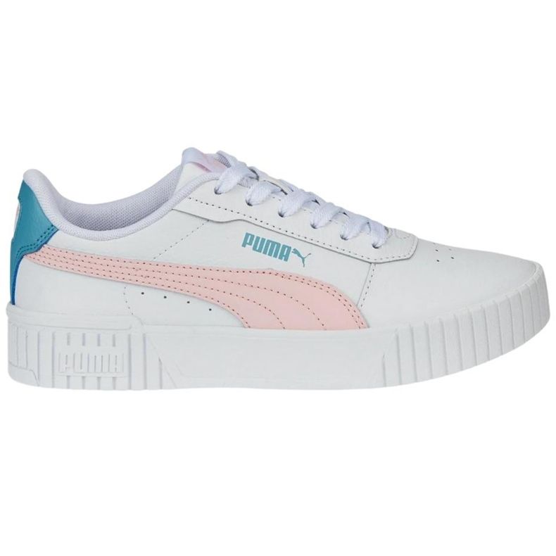 Buty dla dzieci Puma Carina 2.0 Jr biało-różowe 386185 05 białe 1