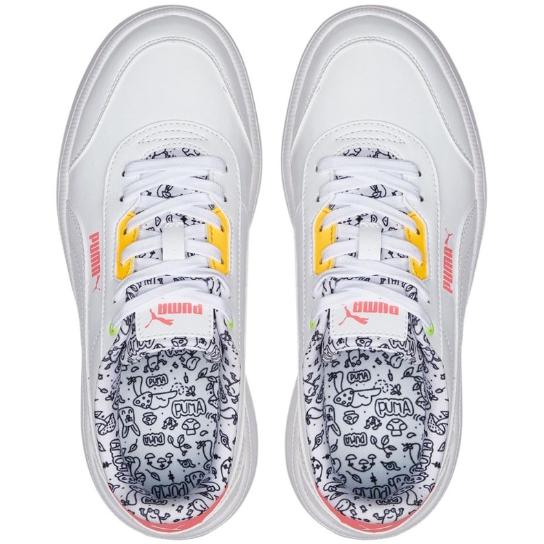 Buty damskie Puma Tori Me Happy białe 386384 01 2