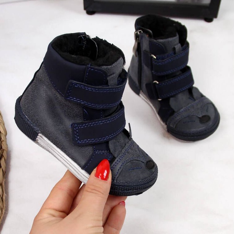 Botki Kornecki na rzep Jr 6583 KOR6583A 1