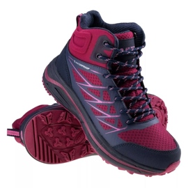 Buty Hi-Tec Rewile Mid Wp 92800442440 różowe 1