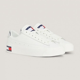 Buty Tommy Hilfiger Vulc Lealther Plat Lc M EN0EN02284YBL białe 1