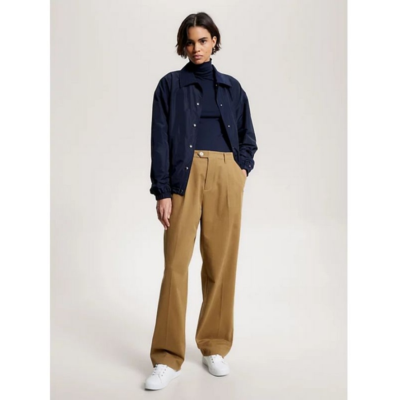 Buty Tommy Hilfiger Golden Hw Court Sneaker W FW0FW075600K7 białe 1